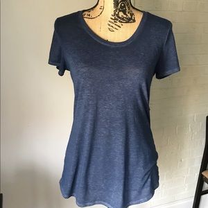 Small Blue Yoga/Workout Top!